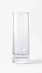 lasvit glass nendo beaver glassware collection