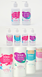 Klee Kids-明亮友好的儿童洗浴产品包装封面大图
