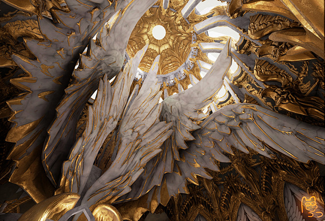 THRONE ROOM – Winged...
