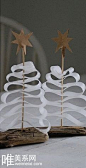 纸质小圣诞树折纸手工diy图片教程