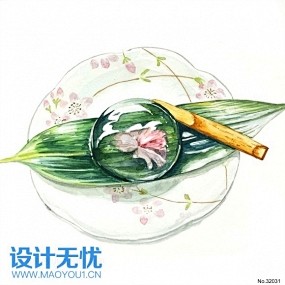 日式手绘美食料理插画JPG图片素材奶茶甜...
