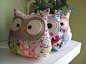 Patchworl owl idea  http://patchworkconpatrones-donny.blogspot.com.ar/