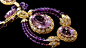 Elizabeth Taylor Amerthyst and Diamond Necklace | Flickr - 相片分享！