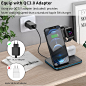 POWERGIANT 3-in-1 Wireless Charger: Amazon.de: Electronics & Photo