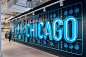 领英芝加哥办公室环境图形设计© Dimensional Innovation