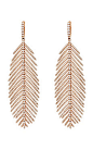Sidney Garber Feathers That Move Earrings