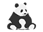 熊猫透明PNG插图