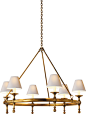 Classic Ring Chandelier - Contemporary - Chandeliers - Circa Lighting