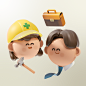 NAVER 3D Icon - The Family Month :: Behance