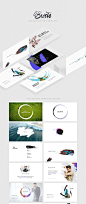 Products : A powerful & creative slide presentation available for PowerPoint and Keynote. It comes with 150+ unique presentation slides with great professional layout and creative design. Burte makes it easy to change colors, modify shapes, texts, &am