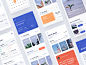 Bold - UI concept clean meditation sketch interface mobile application ios ux ui