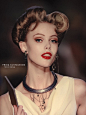 嗑颜bot超话 超模  弗丽达·古斯塔夫松（Frida Gustavsson）  cr:@JMc-TOris ​​​​