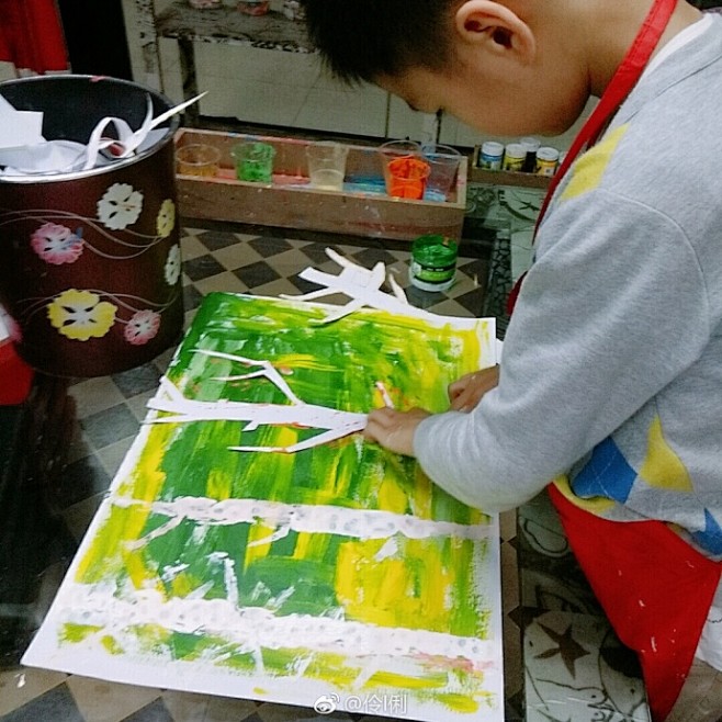 学生作品――《美丽的森林》
      ...