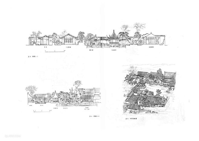 20张【苏州园林】罕见平面图_景观设计作...