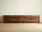 日式家具丨北欧风格丨白橡木木质电视柜丨客厅柜