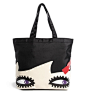 Lulu Guinness Luisa Doll Face Shopper Bag