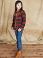 Textured denim jeans from Finger in The Nose for kids fashion fall 2013