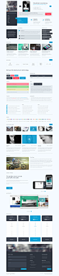 Riley | Unique PSD template