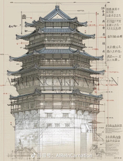 夏末喵小团采集到中式建筑