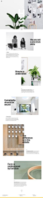 Huntly, minimal creative design website