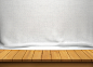 木板展台与布纹背景高清图片 - 素材中国16素材网