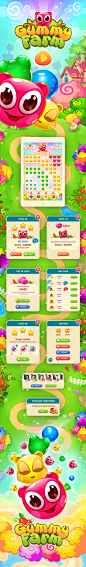 Gummy Farm - Gummy Pop : A yummilicious gummy farm game designed at HashCube. The game is available in iTunes and is renamed as Gummy Pop.