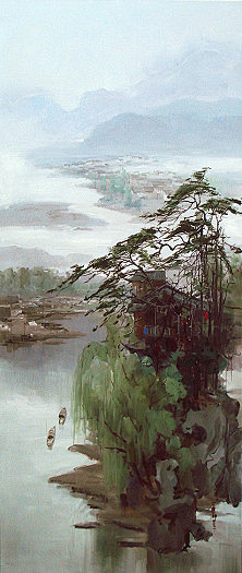 石建都油画作品欣赏：风景（3）