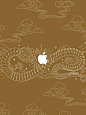 Apple龙年生肖Logo亮相！（附龙纹壁纸下载）