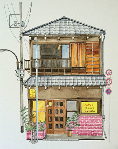 _小Mok采集到d 店铺插画