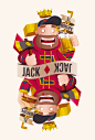 Jack ♦ Diamonds : Playing Arts is launching an international design contest where artists from all over the world will show off their skills and share their vision of the custom playing cards.This is my design of the "Jack ♦ Diamonds"  for the c