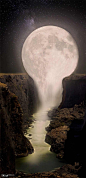 Moon Falls, is located on the Moon River, just outside the village of Williams (Andy) :-) ~ Photo by...Worth1000.com