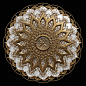 Billelis Mandala 3D illustrations Gold Star