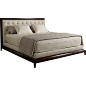 Moderne Platform Bed - Tufted | Baker Furniture
