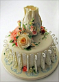 Delightful wedding cake..