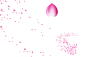 粉红花瓣PSD分层素材 - 素材中国16素材网