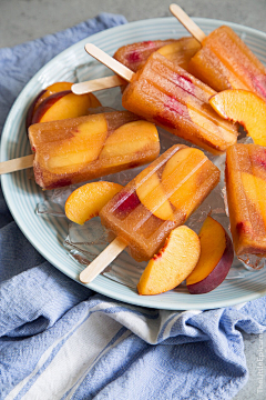 风铃の葵采集到好吃哒Popsicle冰棒系列