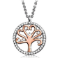 Fashion New Arrival 925 Sterling Silver Jewelry Tree Necklace