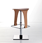 ESEDRA COLLECTION 设计的现代几何吧凳 Ole - 家具设计