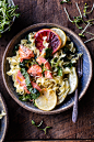 Slow Roasted Citrus Salmon with Fennel and Parmesan | halfbakedharvest.com @hbharvest