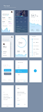 Lines activity tracker on Behance