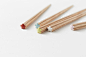 Hanataba筷子：这筷子，从另外一头看就像是樱花——当它们一起被插在筷筒中时，配上末端各种颜色的漆，看上去会非常漂亮，就像是一束花。