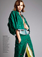 #KarlieKloss by #PatrickDemarchelier in February's #Glamour #US