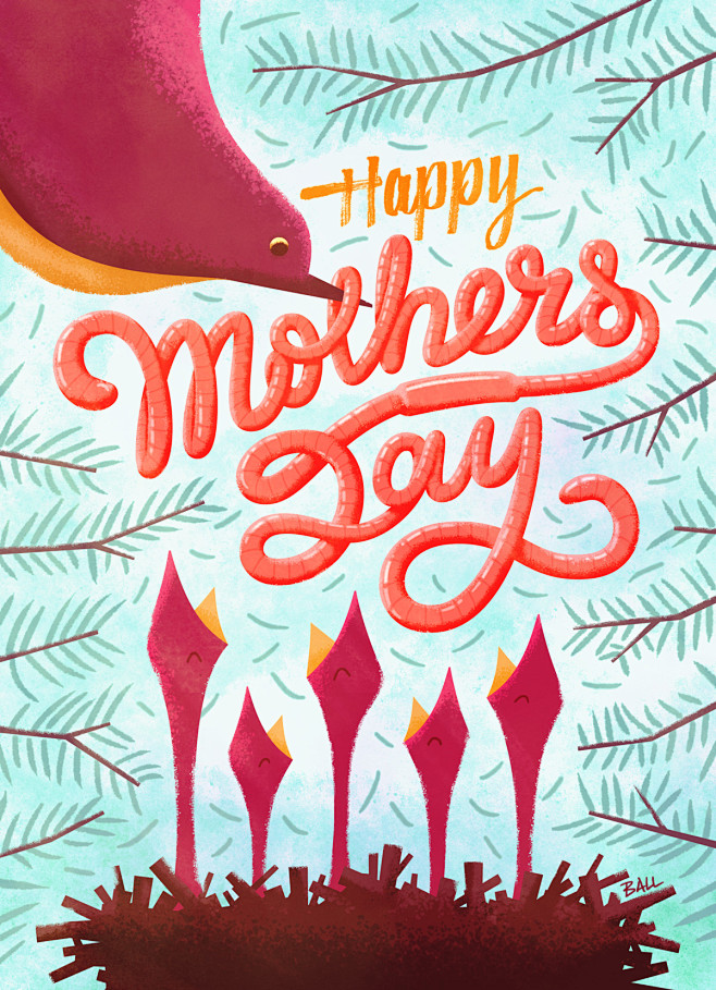 Mothers day card v9