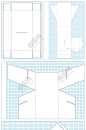 117款 精选包装平面展开图模切矢量模板/