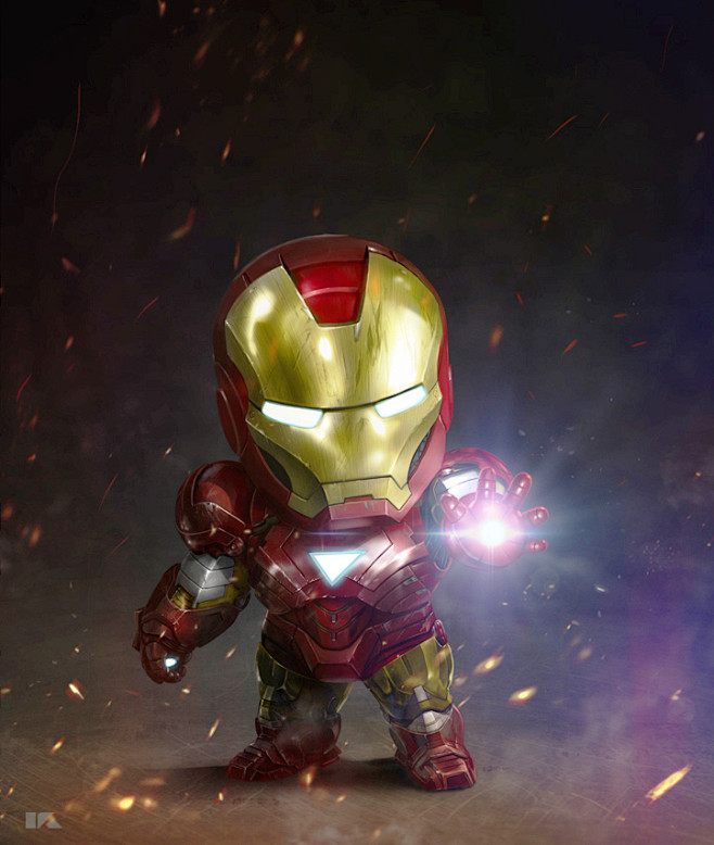 Iron man on Behance