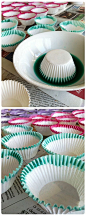 Make Your Own Custom and Colorful Cupcake Liners