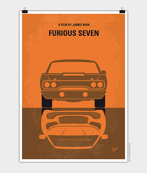 Furious 7 Minimal Mo...