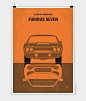 Furious 7 Minimal Movie Posters - 29