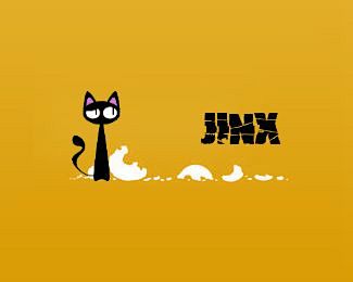 Jinx  Cat Logo Desig...