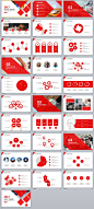 31+ Red multipurpose PowerPoint templates